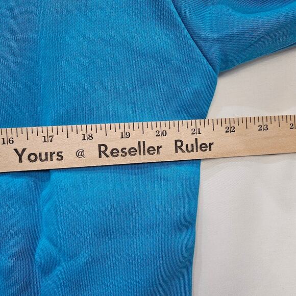 GFTD LA GFTD Souls Skull Feathers Crystals Blue Hoodie Size Medium - Picture 8 of 9